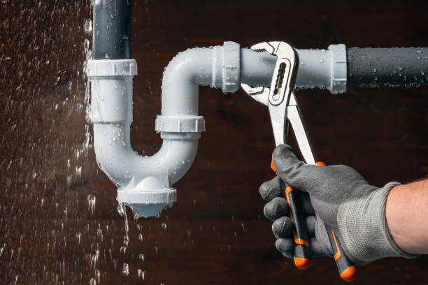 Professional Water Line Repair technician working in Riverton, IL